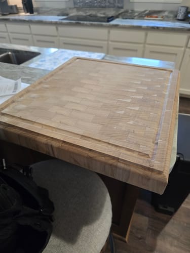 Customer photo review of Juice Groove Router Jig