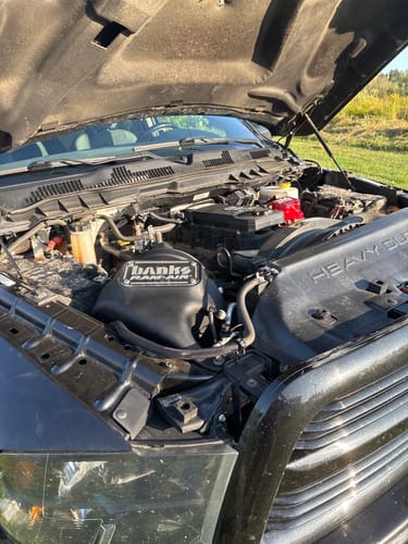 Customer photo review of 2013-2018 Cummins RAM-Air Cold Air Intake Kit (42255-D)