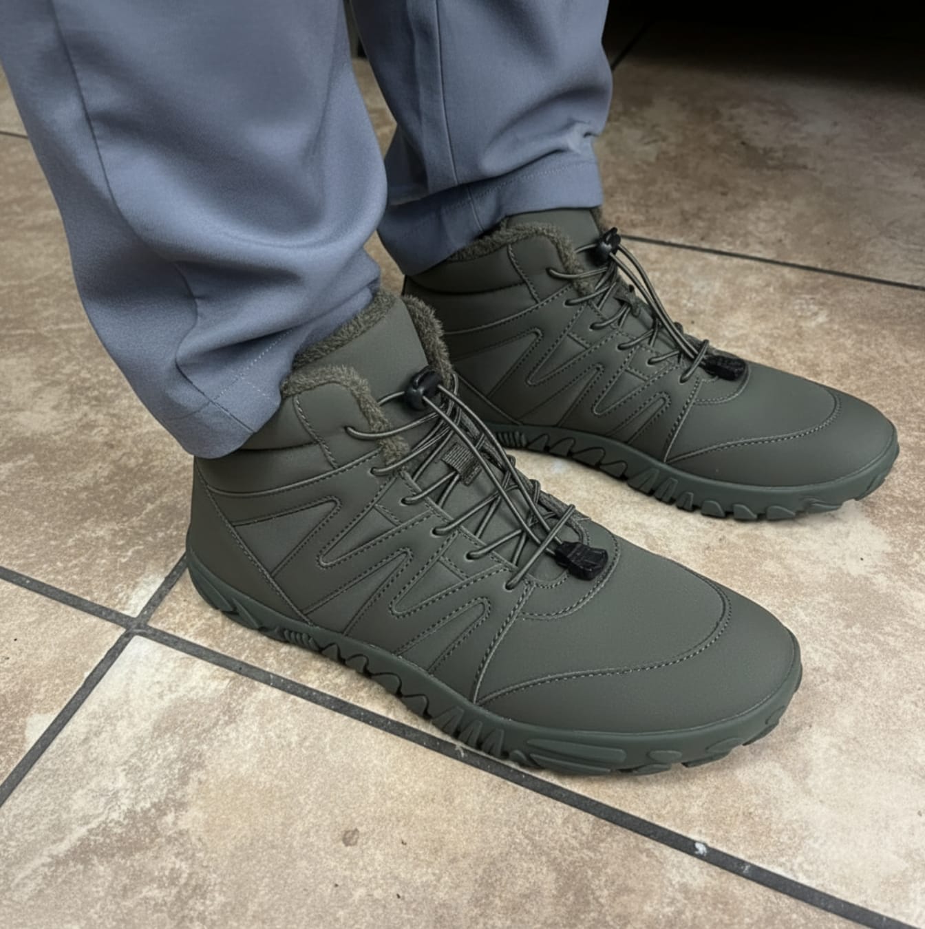 Customer photo review of Thorn - Healthy Non-Slip & Water-Resistant Grounding Barefoot Boots