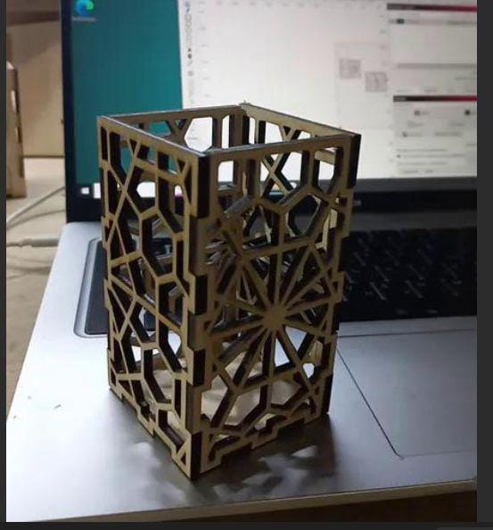 Customer photo review of Carverall X2-K15 Pro Mini Portable Laser Engraver