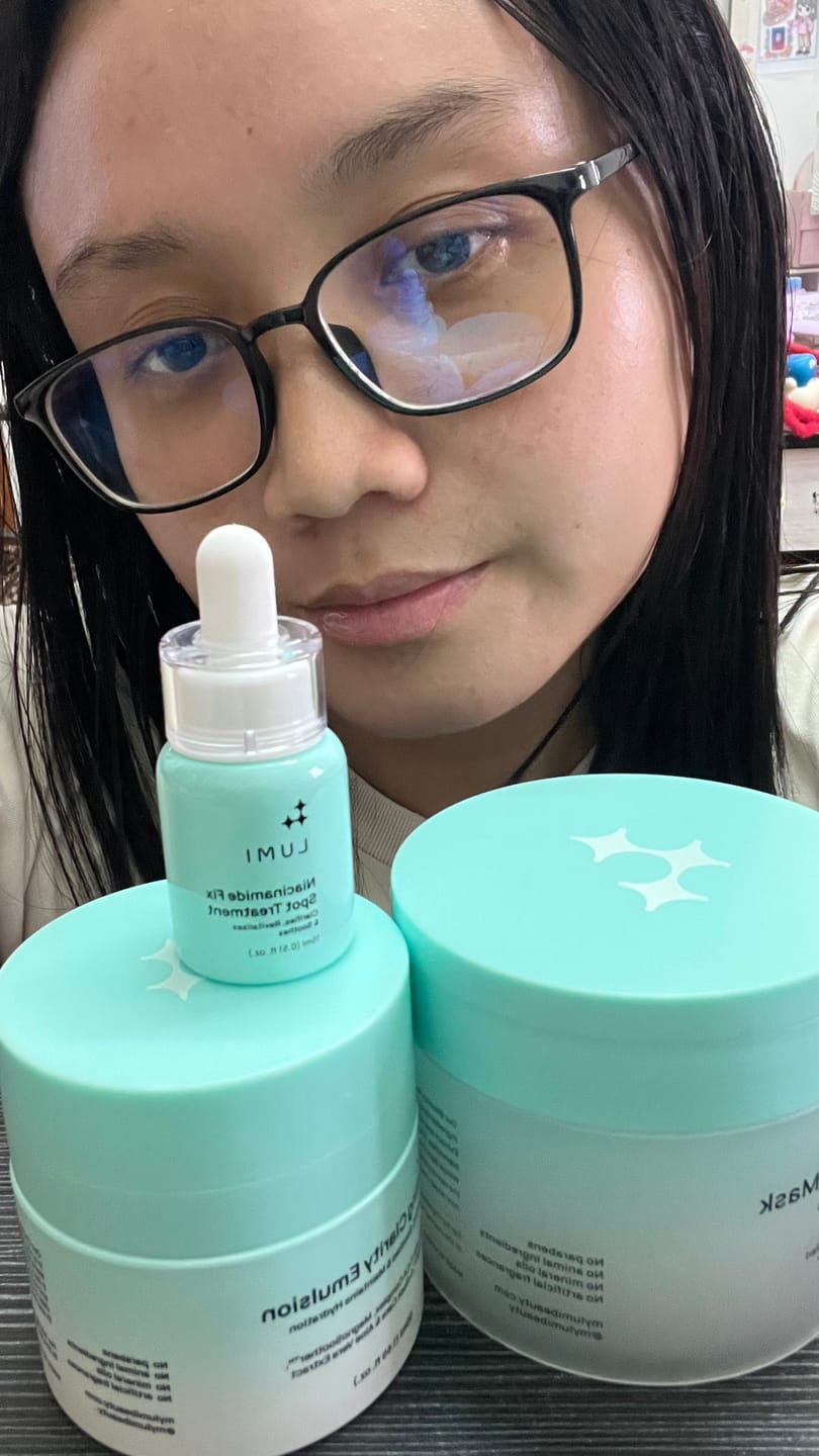Customer photo review of Blemish Away Spot Mask