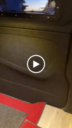 Customer video review of Carpet Filz selbstklebend für Camper