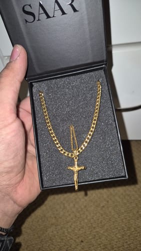 Customer photo review of Aaron Set Gold