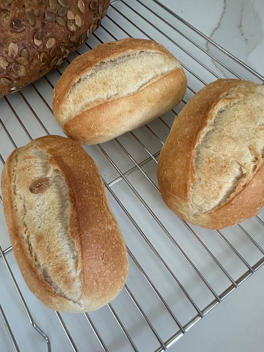 Customer photo review of Stone Oven Bürli Bread