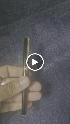 Customer video review of Waterman Hemisphere Black Gold Trim Rollerball Pen