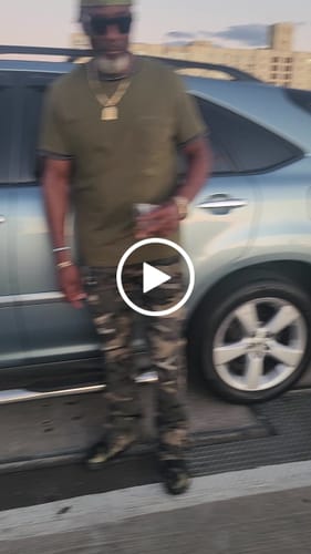 Customer video review of Premium Side Stripe Zip Pocket Track Pants (Red-White)