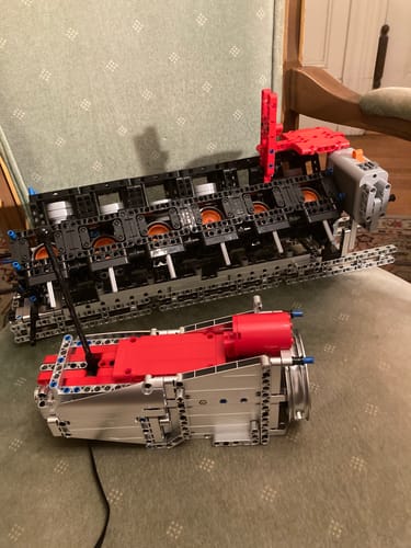 Customer photo review of The Ultimate V12 Engine & Gearbox 3471pcs