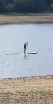Customer photo review of Loco Amigo Air - Best Inflatable Paddle Board UK