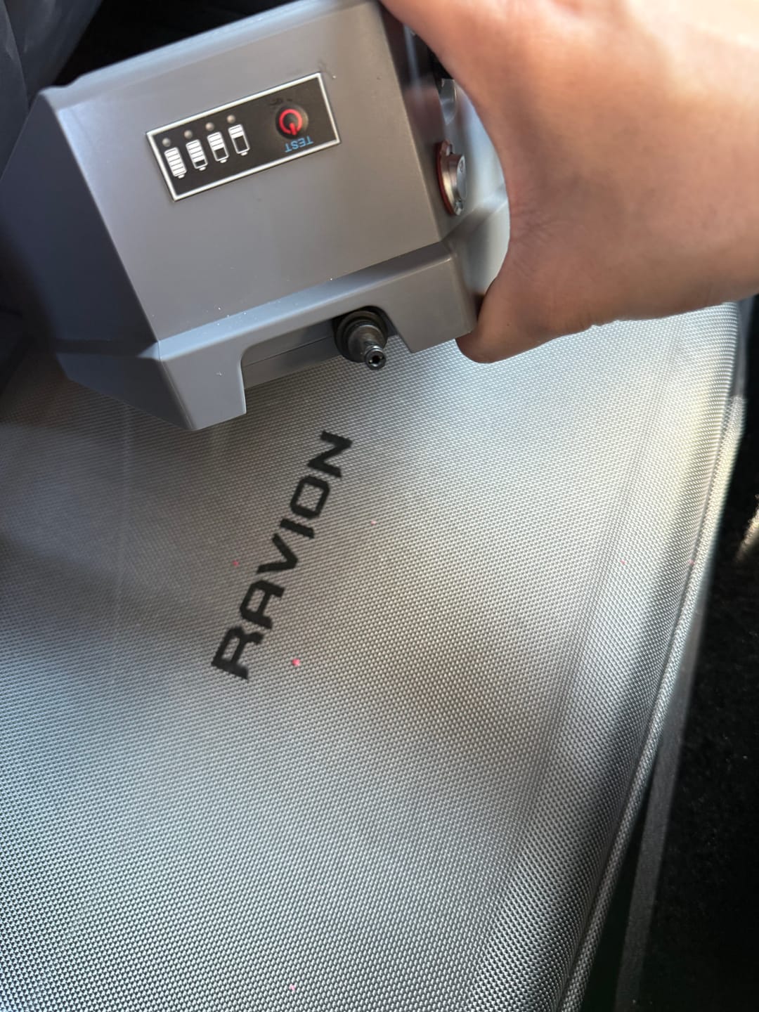 Customer photo review of Ravion® battery for Starlink Mini