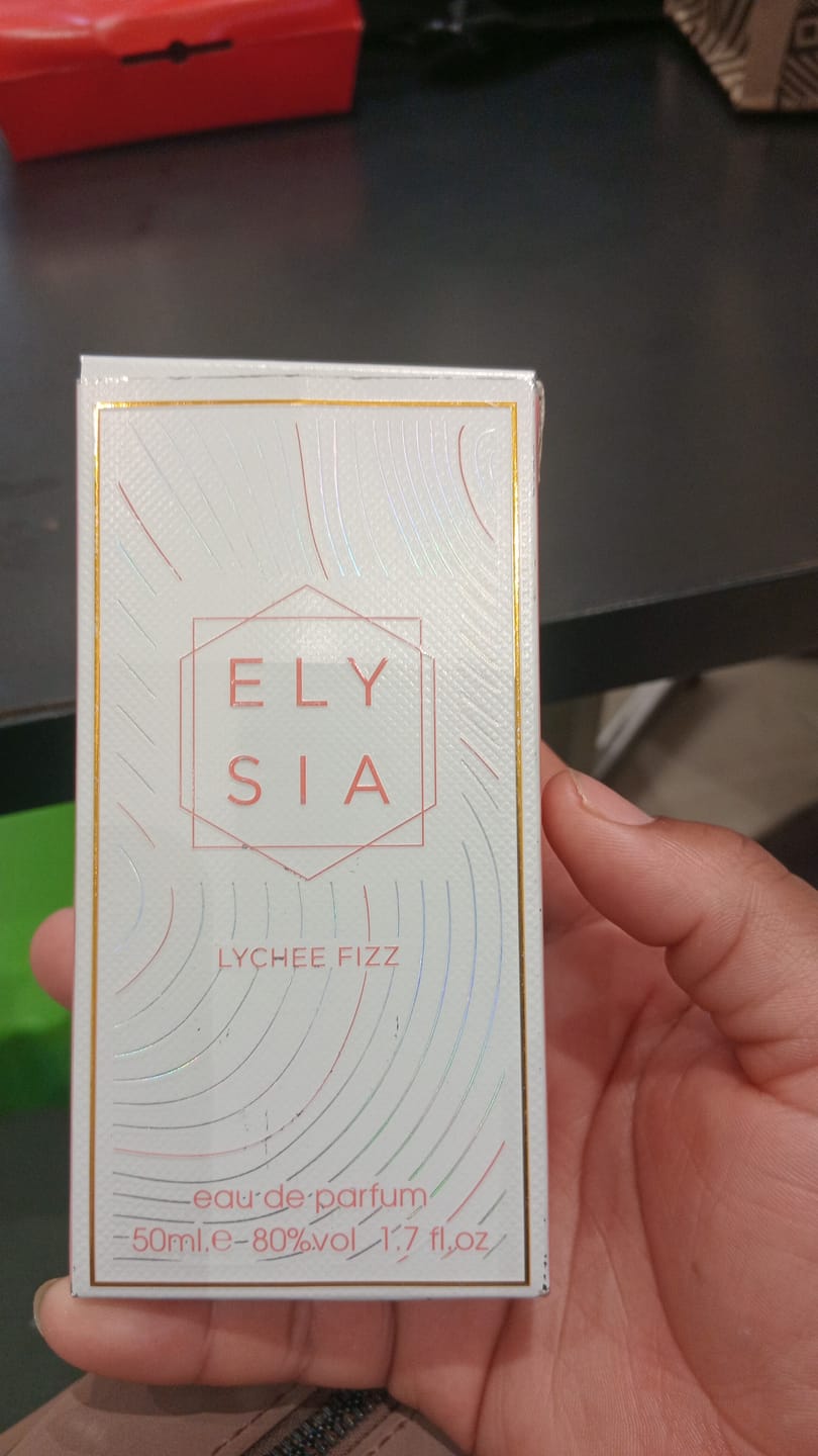 Customer photo review of Elysia lychee fizz 50ml