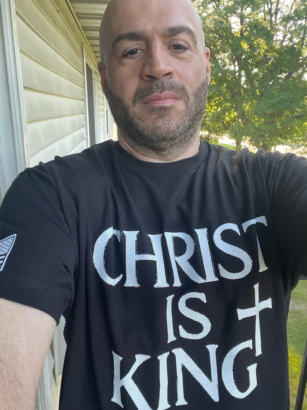 Customer photo review of Jesus is King T-Shirt