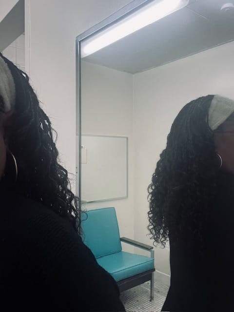 Customer photo review of Double Drawn Burmese Color #4 Medium Brown Deep Wave Human Hair Bulk