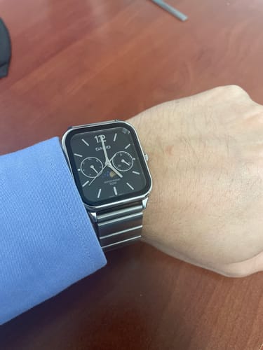 Customer photo review of Reloj Casio Análogo MTP-M305D-1A Moonphase Correa de Acero