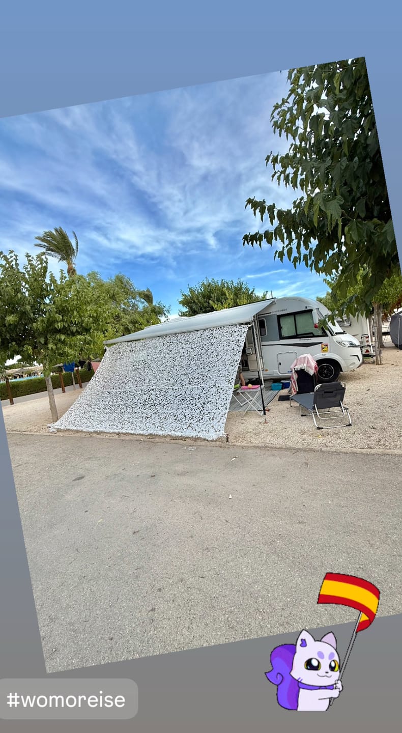 Customer photo review of Weiß Tarnnetz