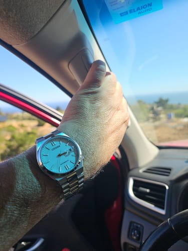 Customer photo review of Reloj Citizen Automatic NJ0150-81A Tsuyosa Sapphire Blanco 40mm