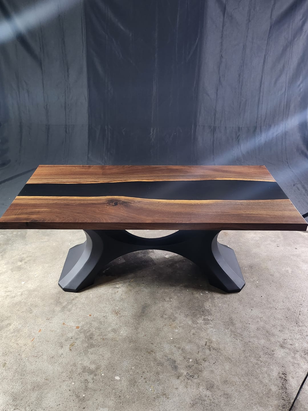 Customer photo review of Coffee Table Base 208 Haru 16H Modern Handmade Furniture