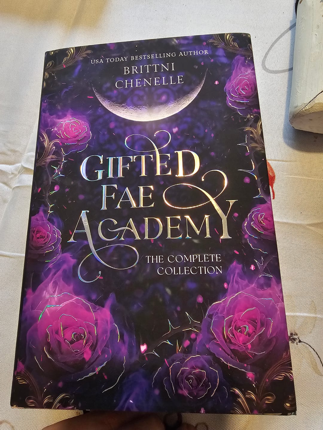 Customer photo review of Gifted Fae Academy Special Edition Trilogy (HARDCOVER)