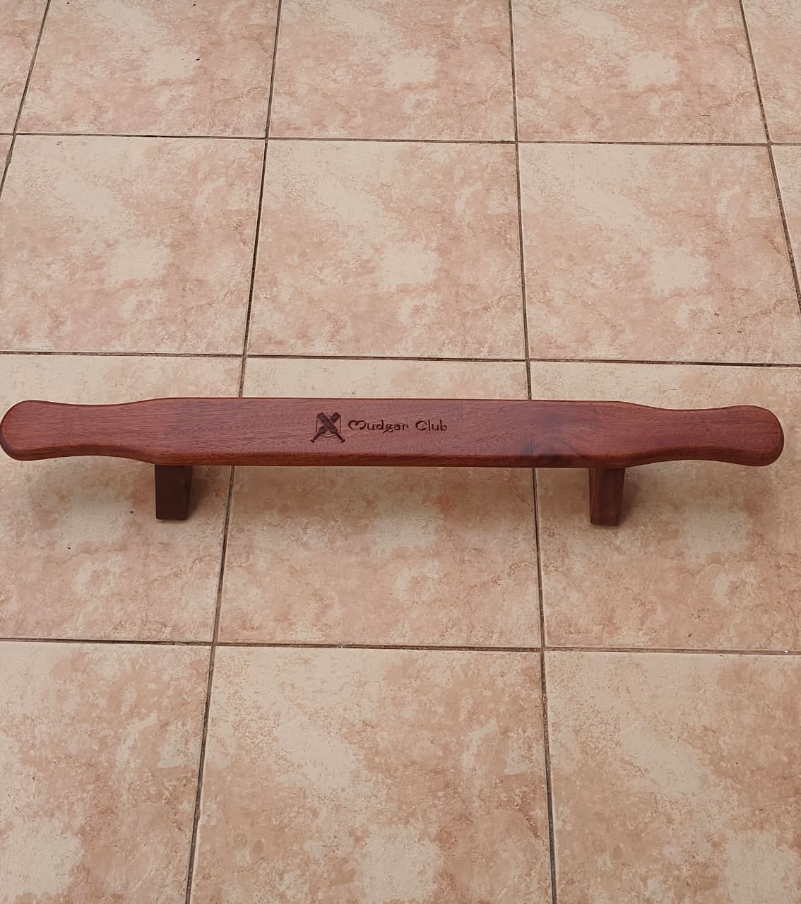 Customer photo review of Wooden Push-up Board (Shena/Hindu push-up boards)