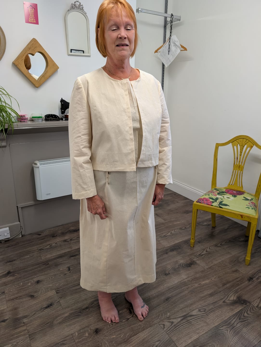 Customer photo review of Calico Fabric - Full Bolt