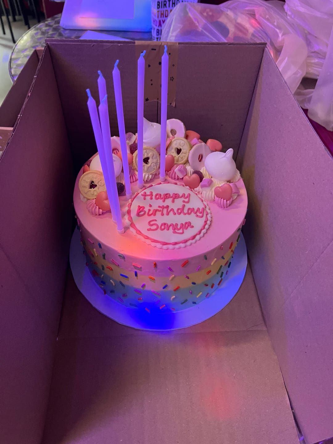 Customer photo review of Design your own Bespoke Cake