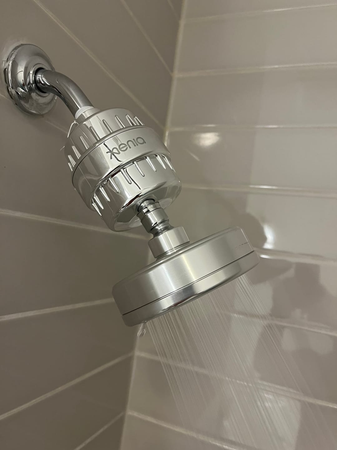 Customer photo review of XENIA FLO Shower Filter