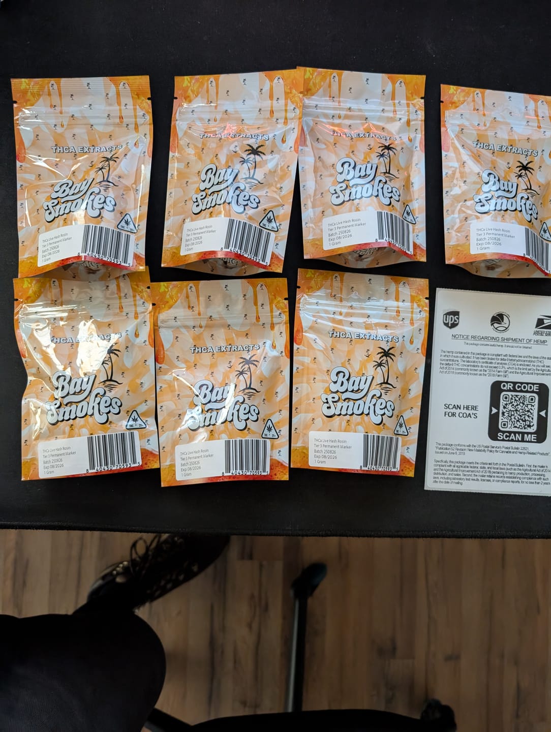 Customer photo review of Bulk Live Rosin Tier 3