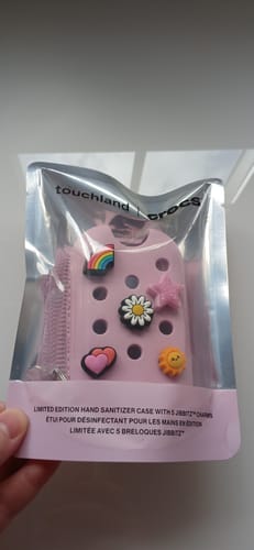 Customer photo review of Crocs x Touchland Hand Mist Case