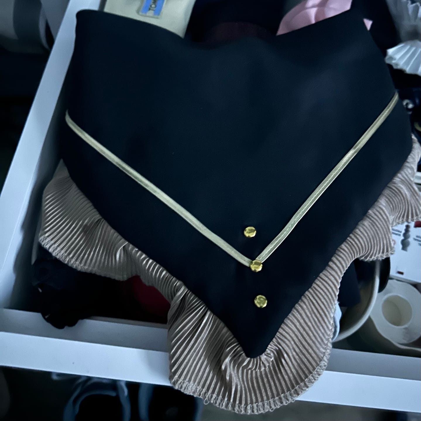 Customer photo review of Pañuelo Flare Black Gold
