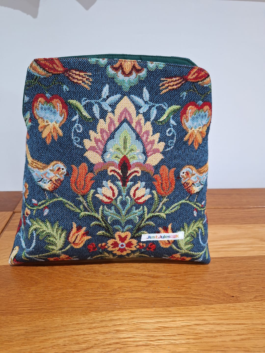 Customer photo review of Birds and Flowers Tapestry Fabric
