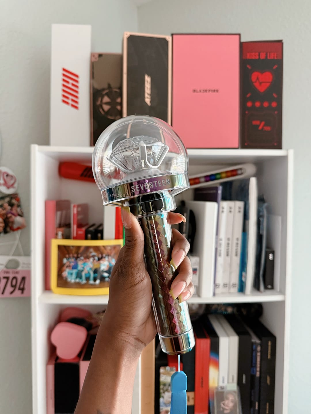 Customer photo review of SEVENTEEN - OFFICIAL LIGHT STICK VER.3