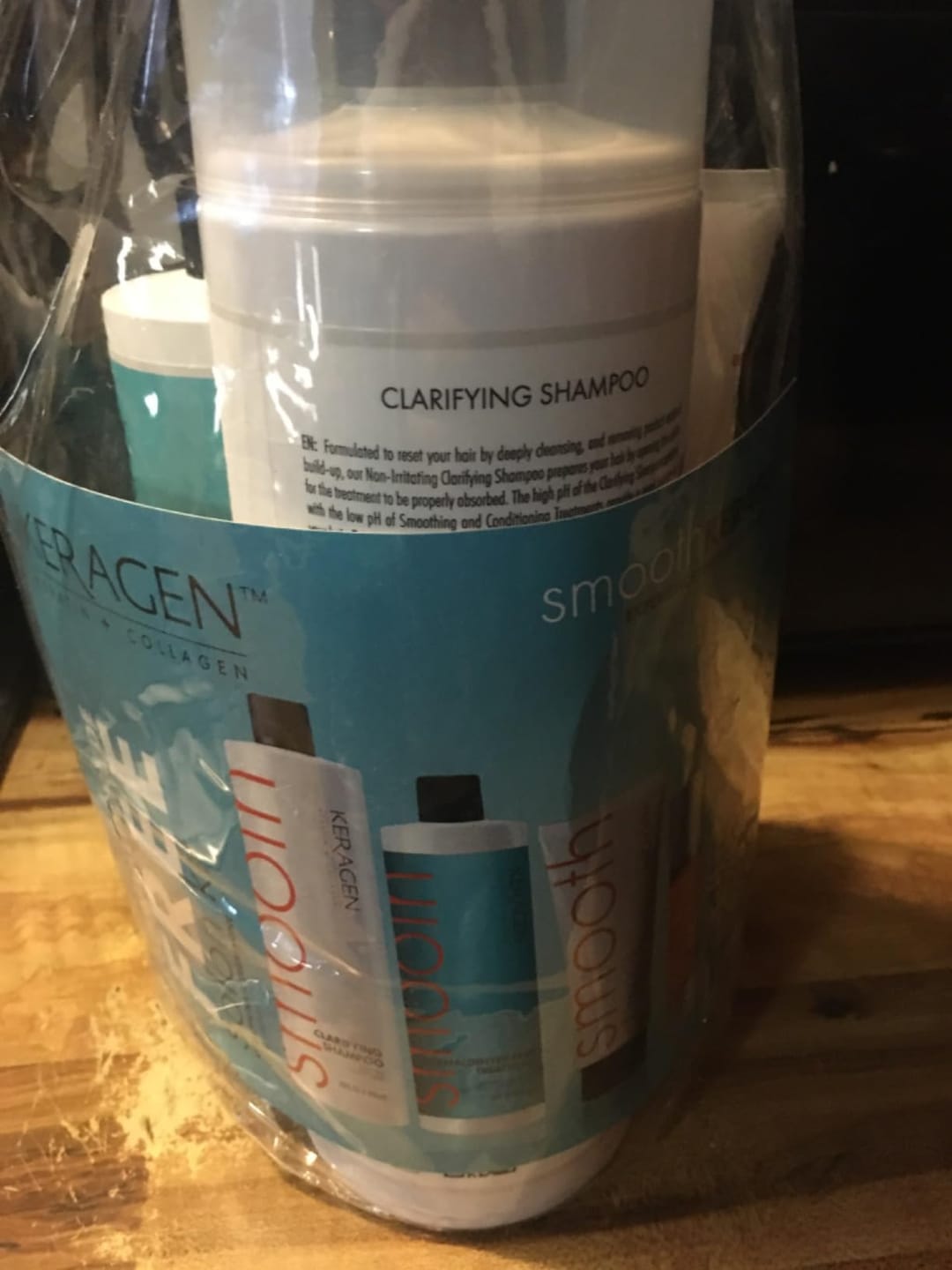 Customer photo review of KERAGEN Brazilian Keratin Treatment Kit - Formaldehyde-Free Smoothing System with Argan Oil
