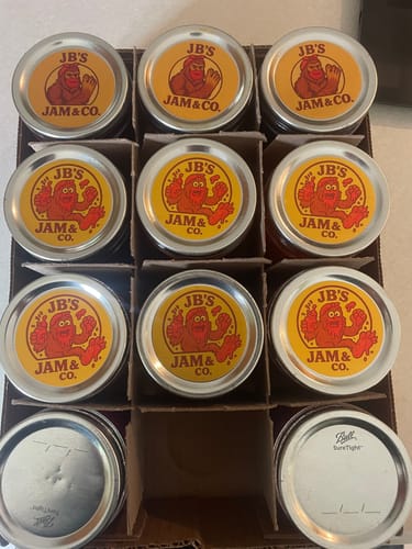 Customer photo review of Gold Brushed Stickers