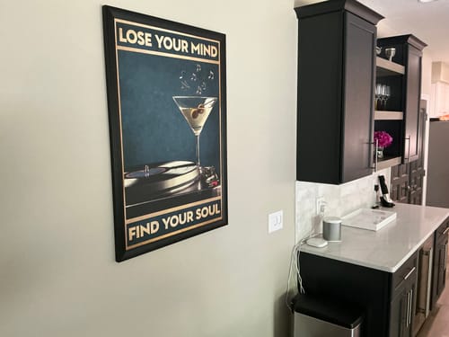 Customer photo review of Blue Soul Print