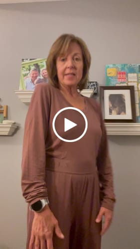 Customer video review of Lily V Neck Lounge Top • Final Sale Deals! - Nutmeg