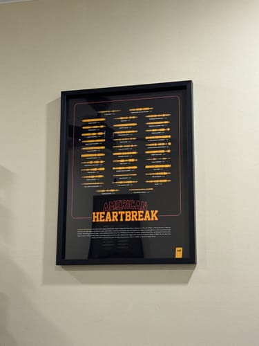 Customer photo review of "American Heartbreak"