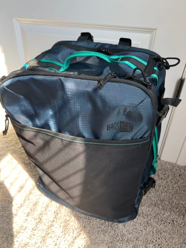 Customer photo review of Blast Pro 40L Travel Backpack