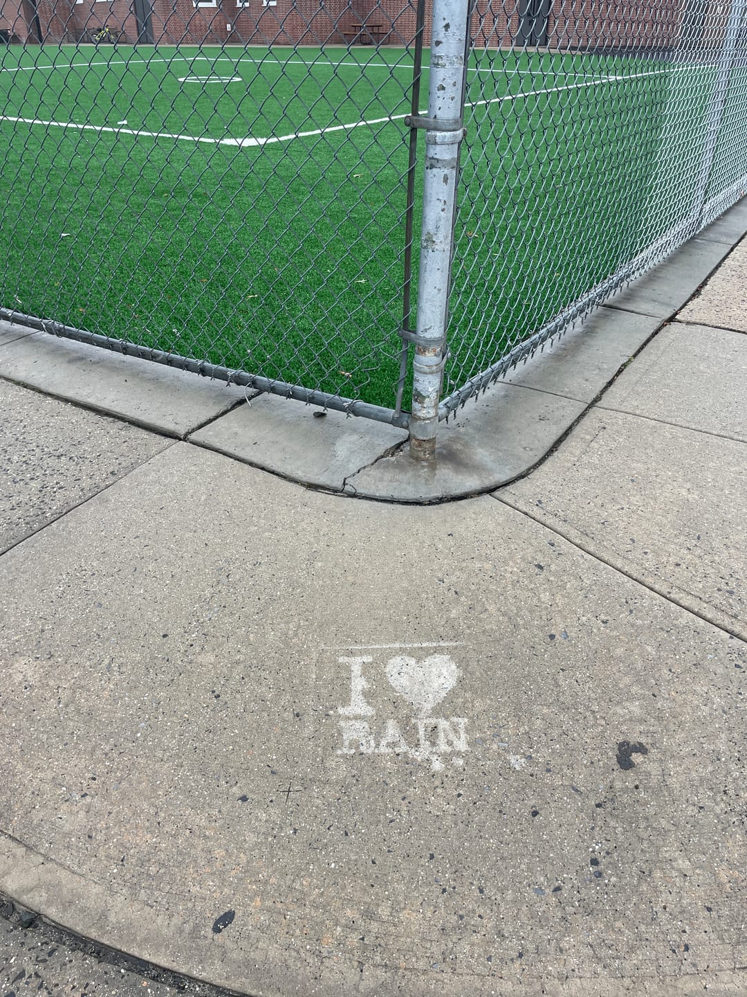 Customer photo review of I ❤︎ Rain PopOut Stencil