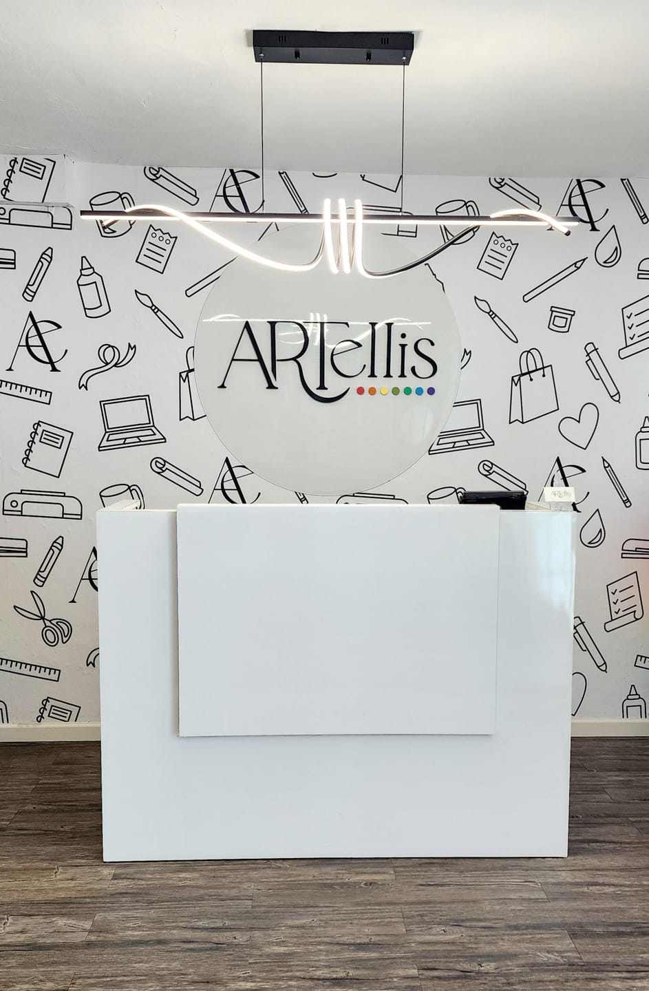 Customer photo review of Personalized Custom Murals and Wallpaper