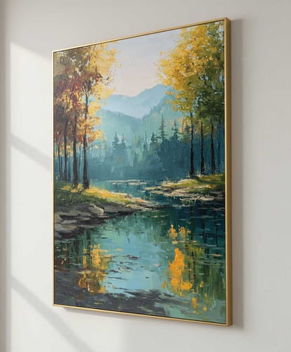 Customer review photo for Colorful Painting #CA287