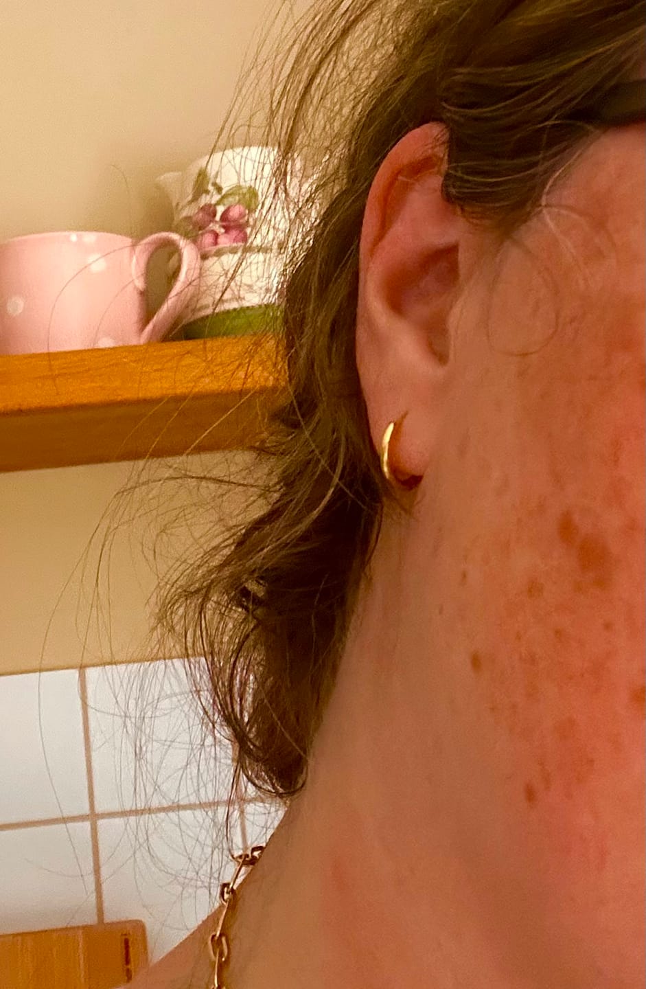 Customer photo review of Essential Earrings Extra Small