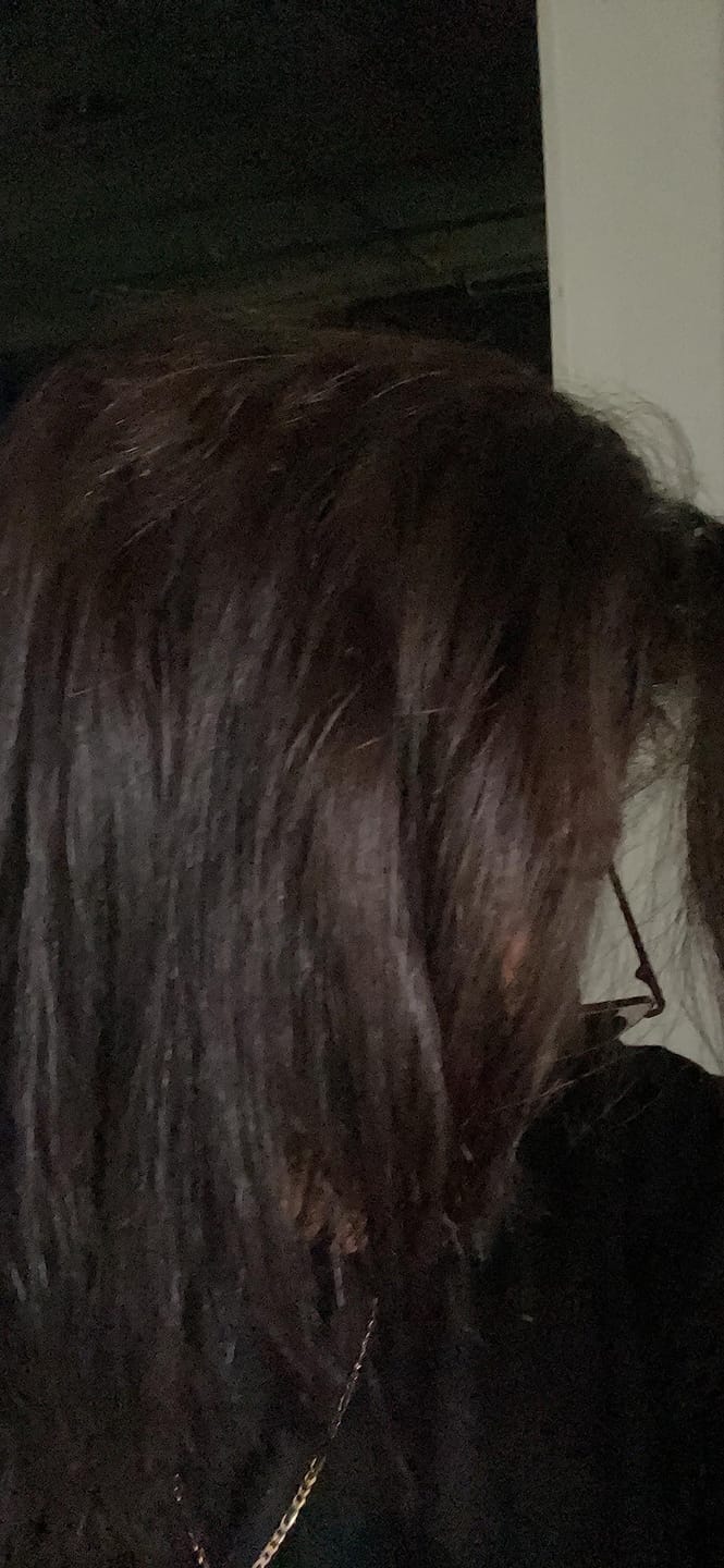 Customer photo review of KERAGEN Brazilian Keratin Smoothing Treatment Formaldehyde-Free Blowout Straightening System