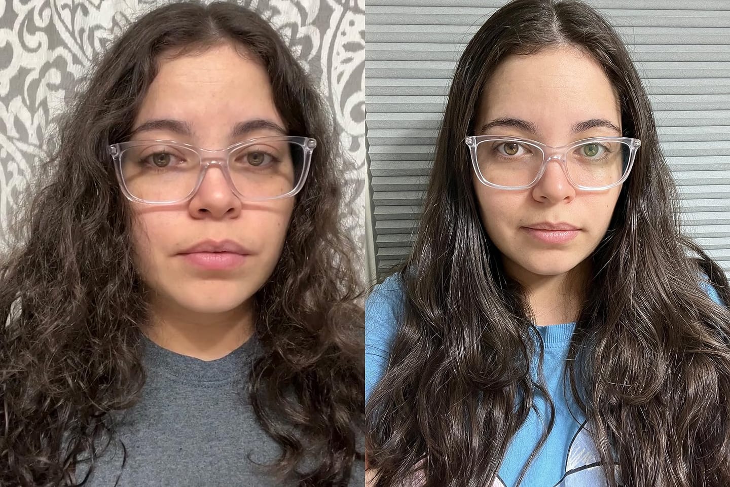 Customer photo review of KERAGEN Brazilian Keratin Smoothing Treatment Formaldehyde-Free Blowout Straightening System