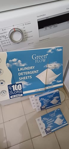 Customer photo review of דפי ניקוי כביסה