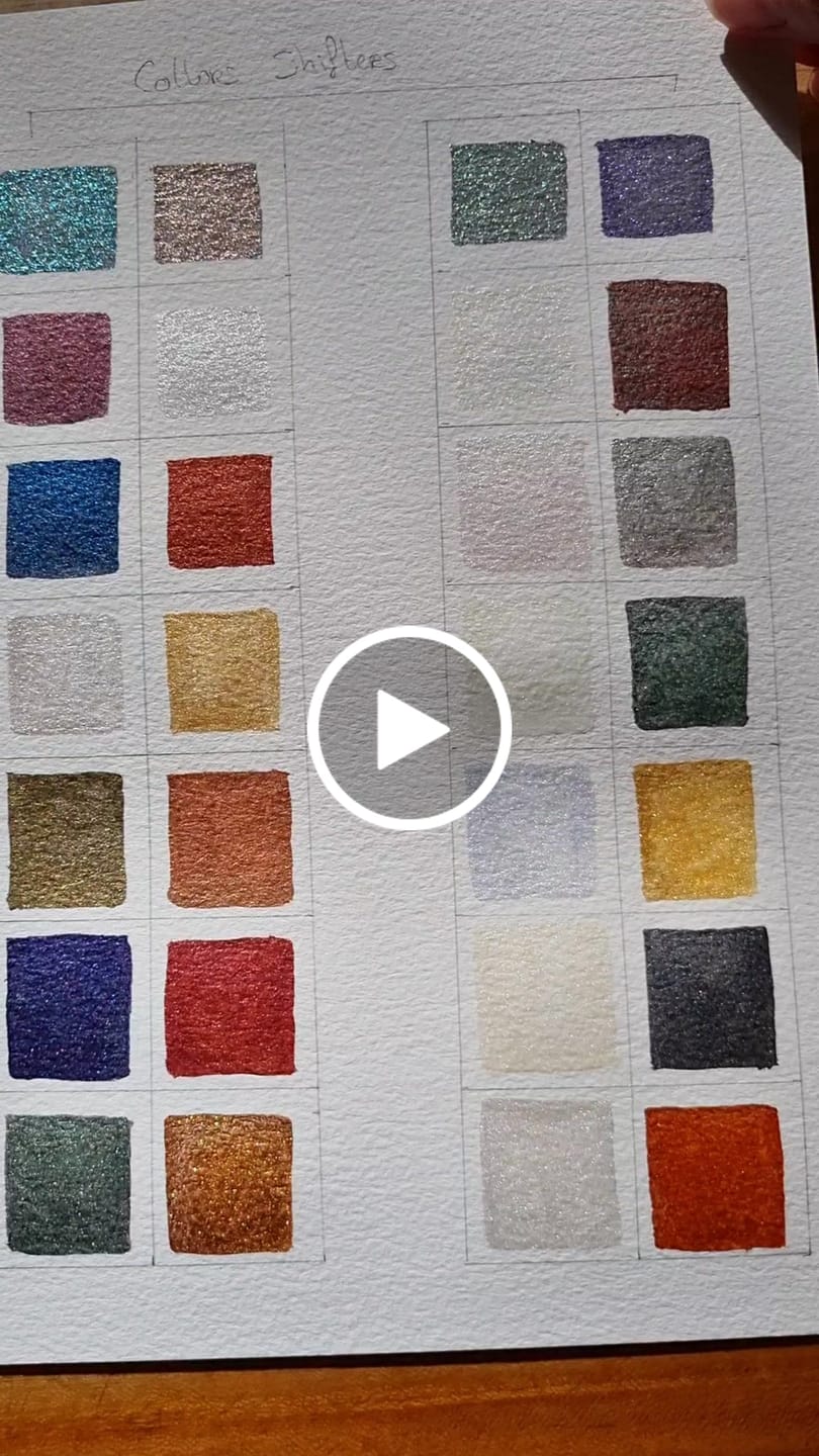 Customer video review of The Luminous Treasury Box - 28 COLORS BUNDLE- (4 COLOR SHIFTERS, 24 SHIMMER COLORS)