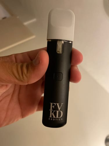 Customer photo review of FVKD EXOTICS THCA ROSIN DISPOSABLE | 3.5G