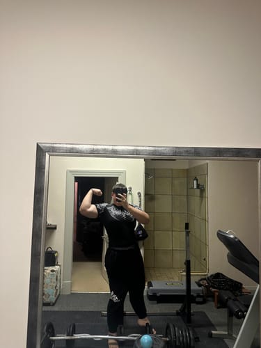 Customer photo review of Void Tech™ Dark Matter Compression [HEAVENLY RED]