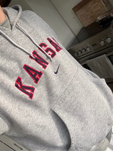 Customer photo review of Vintage Grey Nike Kansas Hoodie (M)