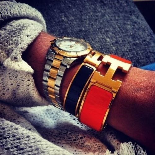 Customer photo review of H BLUE BRACELET