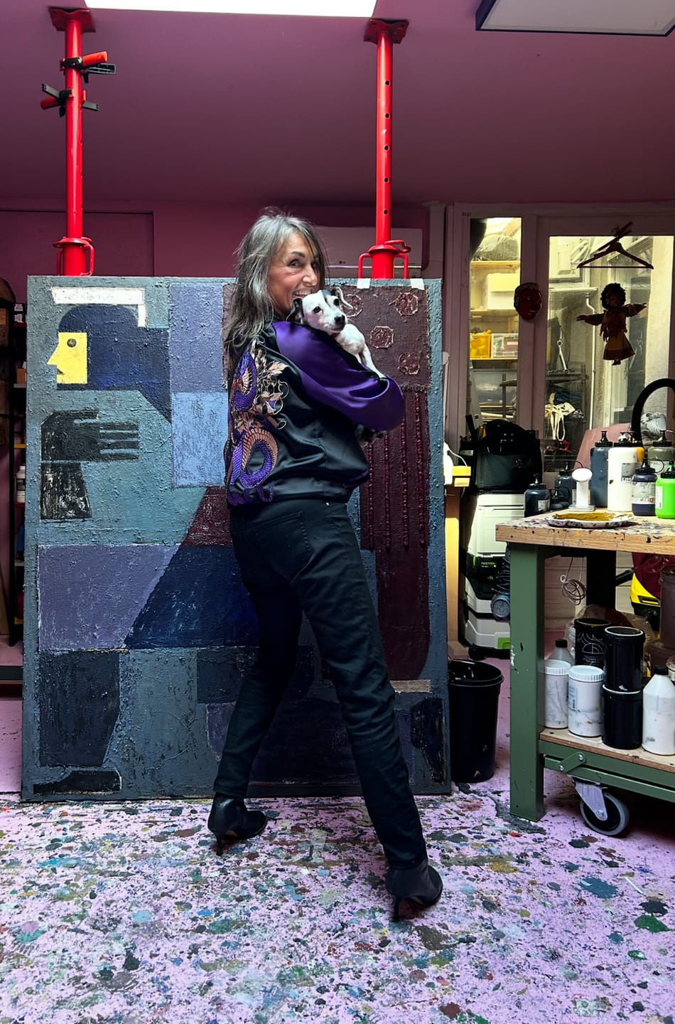 Customer photo review of Violet Viper Sukajan Jacket