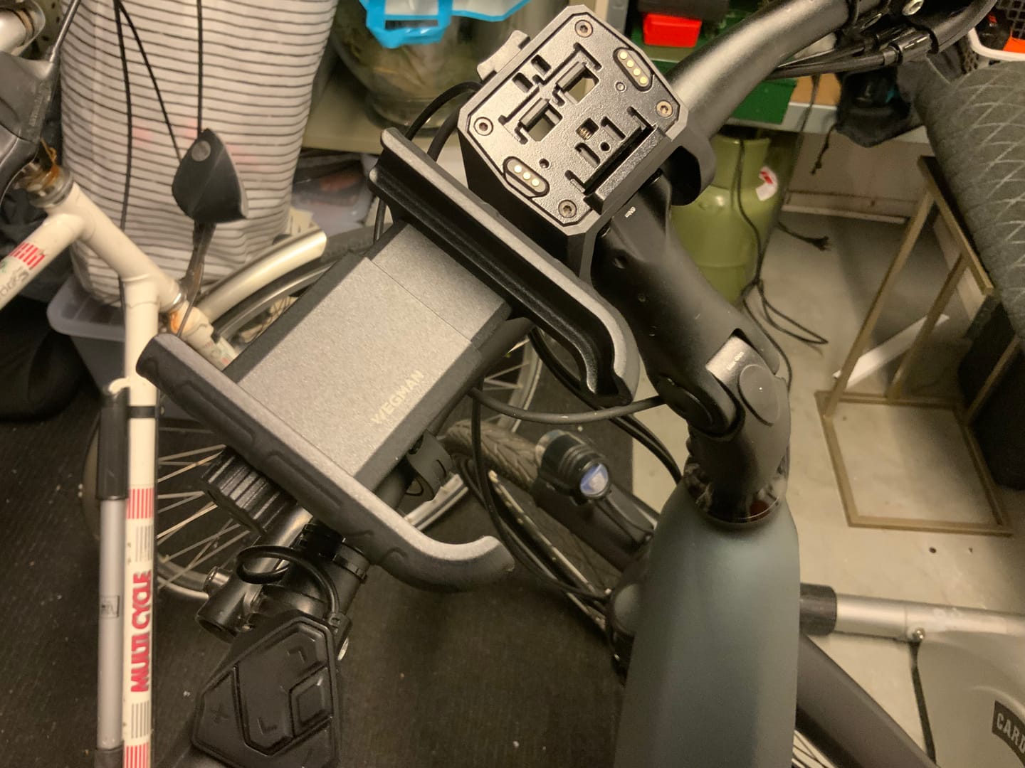 Customer photo review of WEGMAN™ Telefoonhouder Fiets